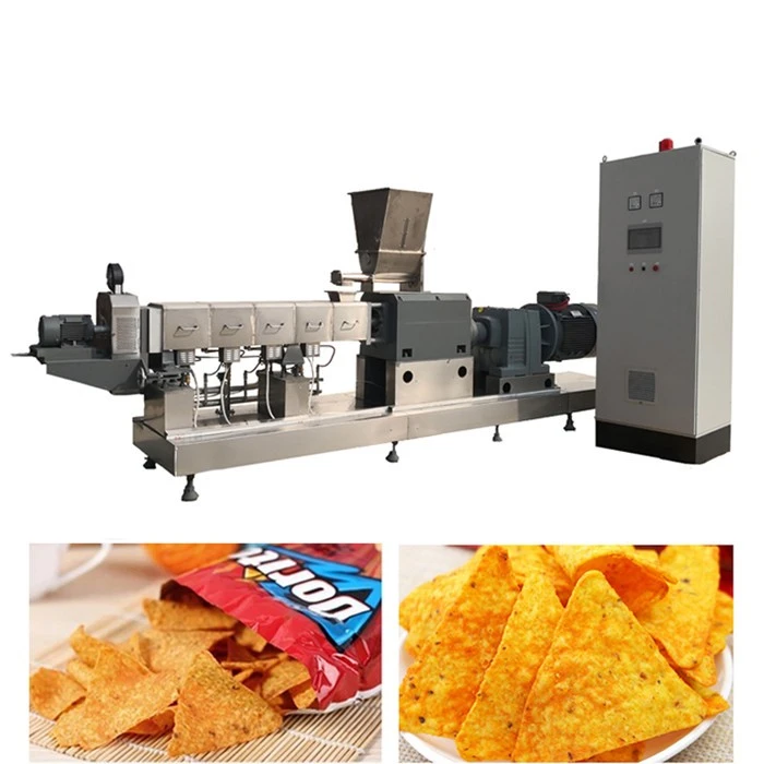 corn chips production machine