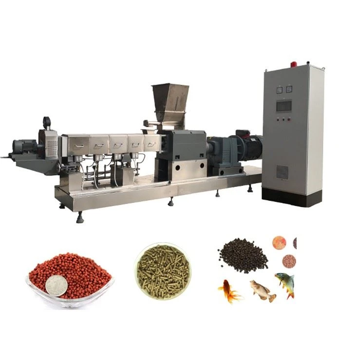Floating Fish Feed Processing Line Extruder