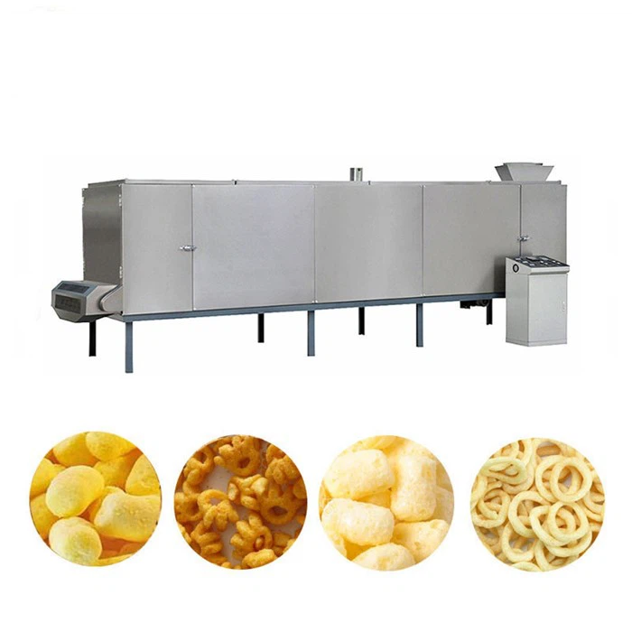 chips food making puff snack machine